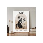 Artarilion Dijital HD Baskı Kanvas Tablo Yay Burcu Kanvas Tablo Zodiac Burç Duvar Tablosu