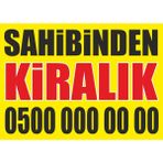 Artaş Baskı Merkezi Sahibinden Kiralık Yapışkanlı Folyo Afiş 50 x 70 cm