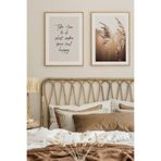 Artavessa 2 Parça Ahşap Çerçeve Görünümlü Mdf Tablo Seti 20x30 Cm - Model 22, 33 x 48