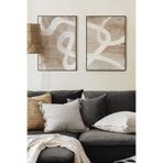 Artavessa 2 Parça Ahşap Çerçeve Görünümlü Mdf Tablo Seti 20x30 Cm - Model 24, 20 x 30