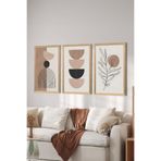 Artavessa 3 Parça Ahşap Çerçeve Görünümlü MDF Poster Tablo Seti - Set 49, 20 x 30