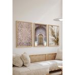 Artavessa 3 Parça Ahşap Çerçeve Görünümlü Mdf Tablo Seti ERSYCRVSZ3SET7, 20 x 30