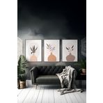 Artavessa 3 Parça Çerçeve Görünümlü Mdf Tablo Seti - ARTSYCLLCT21-2030