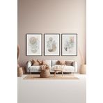Artavessa 3 Parça Çerçeve Görünümlü Mdf Tablo Seti - ARTSYCLLCT22-1520