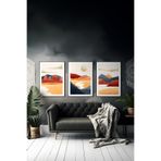 Artavessa 3 Parça Çerçeve Görünümlü Mdf Tablo Seti - ARTSYCLLCT31-3348