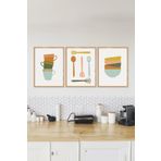 Artavessa 3 Parça Çerçeve Görünümlü Mdf Tablo Seti - ARTSYCLLCT39-1520