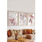 Artavessa 3 Parça Çerçeve Görünümlü Mdf Tablo Seti - ARTSYCLLCT41-1520