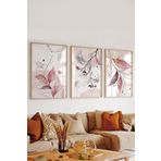 Artavessa 3 Parça Gerçek Ahşap Çerçeveli Tablo Seti ARTSYCERCEVE14