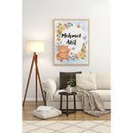 Artavessa Gerçek Ahşap Çerçeveli Kişiye Özel (GÖNDERDİĞİNİZ İSMİ YAZIYORUZ) Mdf Tablo 33x48 Cm - Model 4