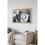 Artavessa Tek Parça Ahşap Çerçeve Görünümlü Kedi Baskılı MDF 48x33 cm Tablo - Model 25, 33 x 48