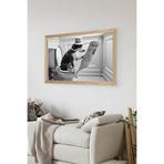 Artavessa Tek Parça Ahşap Çerçeve Görünümlü Köpek Baskılı MDF 20x30 cm Tablo - Model 38, 20 x 30