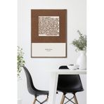 Artavessa Tek Parça Ahşap Çerçeve Görünümlü Pantene Renk Serisi MDF Tablo 33x48 cm - Model 5, 33 x 48
