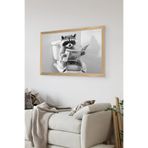 Artavessa Tek Parça Ahşap Çerçeve Görünümlü Rakun Baskılı MDF 20x30 cm Tablo - Model 56, 20 x 30