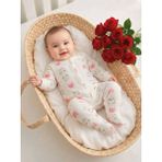 Artci Collection Patikli Bebek Tulum - Kedi - Pembe - 0 - 3 Ay
