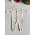 Artci Collection Patikli Bebek Tulum - Kiraz - 00-Kırmızı - 0 - 3 Ay
