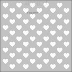 Artdeco 117 Kalpli Desen 30x30 cm Stencil Boyama Şablonu