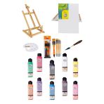 Artdeco 140 Ml Akrilik Boya -35X50 Tuval - Masaüstü Şövale Seti
