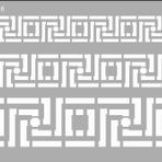 Artdeco 216 Bordür 20x30 cm Stencil Boyama Şablonu