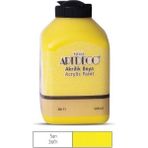 Artdeco 3601 Sarı Akrilik Boya 500 ml Su Bazlı Çok Amaçlı Kullanım için Pratik ve Zengin Renk Seçenekleri