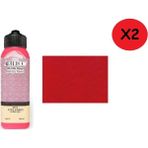 Artdeco Akrilik Boya 140 ml Ateş Kırmızı 2 Adet
