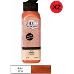 Artdeco Akrilik Boya 140 ml Metalik Bakır 071R-3728 2 Adet