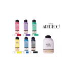 Artdeco Akrilik Boya 6 Canlı Renk 140ml + Beyaz 500 ml (140 Kırmızı+ 140 Mor+ 140 Sarı+140 Yeşil+140
