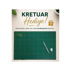 Artdesign Kesim Matı - Kesim Altlığı 30x45cm (a3) + Kretuar Hediyeli