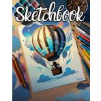 Arte in Movimento: Sketchbook Creativo 145 pagine totali A4 - con Testo motivazionale, Tabella iniziale, Sezione Esercizi, Immagini a Tema e Diario ... Giovani Artisti e Disegnatori in Evoluzione