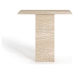 Arte Marble Traverten Dresuar Ham ve Naturel - Beyaz