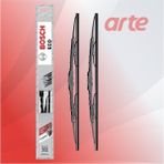 Arte Nissan Qashqai Ön Silecek Takımı | Ara. 2013 - Haz. 2021 | Bosch Eco Serisi | 2'li Set | - Kangoo