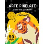 Arte pixelate. Libro da colorare - Animali. Libro da colorare per adulti colora con i numeri. Per gli adulti che amano l'arte del pixel. Il libro include animali africani ed europei.