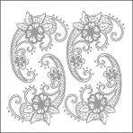 Artebella 16x16 cm 7304S Silver Transfer