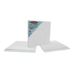 Artebella 16x17 cm 4'lü Set Preslenmiş Tuval Kompozit