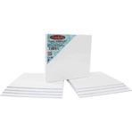 Artebella 16x17 cm 8'li Set Preslenmiş Tuval Kompozit