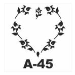 Artebella 20x20 cm A-45 Stencil Şablon