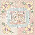 Artebella 25x25 cm 6017K Koyu Zemin Mixart Kolay Transfer