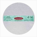 Artebella 30 cm Yuvarlak Preslenmiş Tuval Kompozit