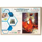 Artebella 35x50 Numaralı Dansçı Kompozit Tuval Boyama