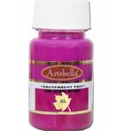 Artebella 50 cc Fuşya Transparan Cam Vitray Boyası