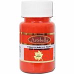 Artebella 860350 Turuncu 50 ml Transparan Çini Seramik Boyası