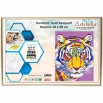 Artebella ANTB0009 Kaplan 35x50 cm Numaralı Tuval Kompozit Boyama