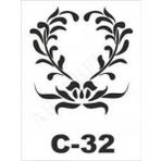 Artebella C-32 15X20 cm Stencil