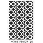 Artebella HDS24 35x50 cm Home Design Stencil