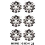 Artebella HDS28 35x50 cm Home Design Stencil