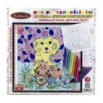 Artebella KM-11 Mandala 32x32 cm Tuval Boyama Seti