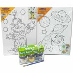 Artebella KMPS0011 Ben De Yapabilirim Desenli Tuval Boyama Seti