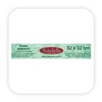 Artebella Preslenmiş Kavisli Kare 32x32 cm Kompozit Plaka