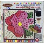Artebella Seramik Mozaik Set 20x20 cm - Çiçek
