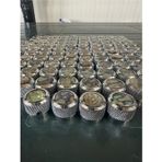 ARTEC Gümüş Renk Hafif Metal 3 Adet Gitar Ve Elektro Saz Sedef Kafalı Pot Başlıkları-3 Adet