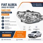 Artek Fıat Albea 2005 ve Üzeri Sağ Far Krom Manuel 51754471